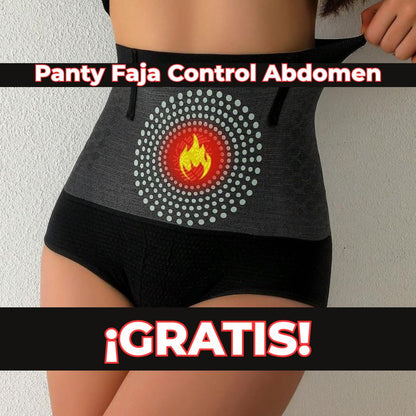 CINTURON TERMICO + Panty Faja Control Abdomen ¡GRATIS!
